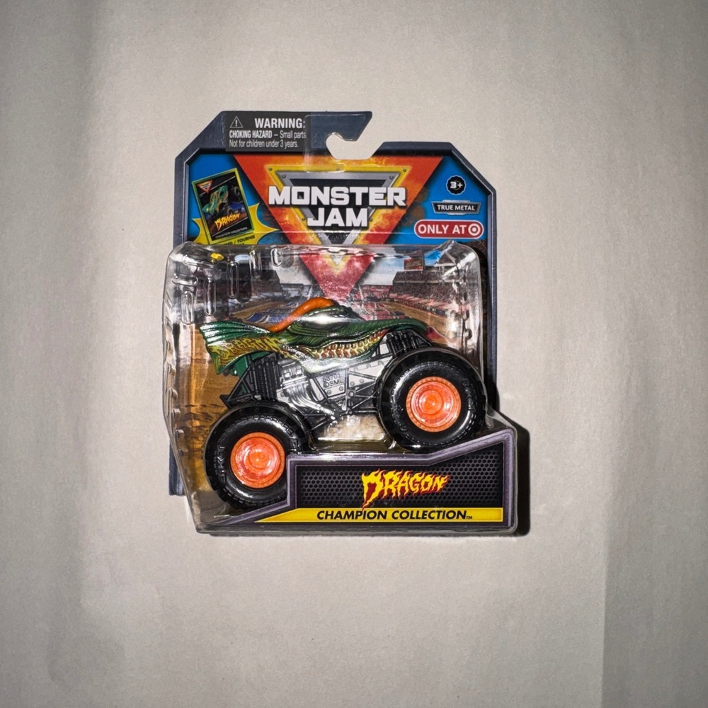 Monster Jam Dragon Champion Collection Target Exclusive 1:64 True Metal Die-Cast